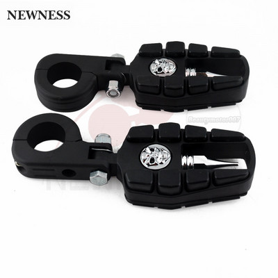 1 1/4"-os motorkerékpár csapok Highway lábtartók Motor ütközőrúddal, 32 mm-es lábtartókkal, egyedi Harley Indian Roadmaster Vintage számára