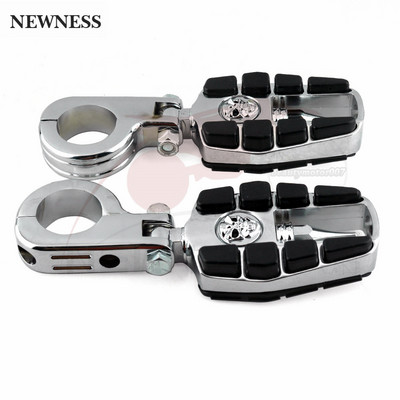 1 1/4"-os motorkerékpár csapok Highway lábtartók Motor ütközőrúddal, 32 mm-es lábtartókkal, egyedi Harley Indian Roadmaster Vintage számára