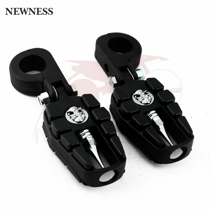 1 1/4"-os motorkerékpár csapok Highway lábtartók Motor ütközőrúddal, 32 mm-es lábtartókkal, egyedi Harley Indian Roadmaster Vintage számára