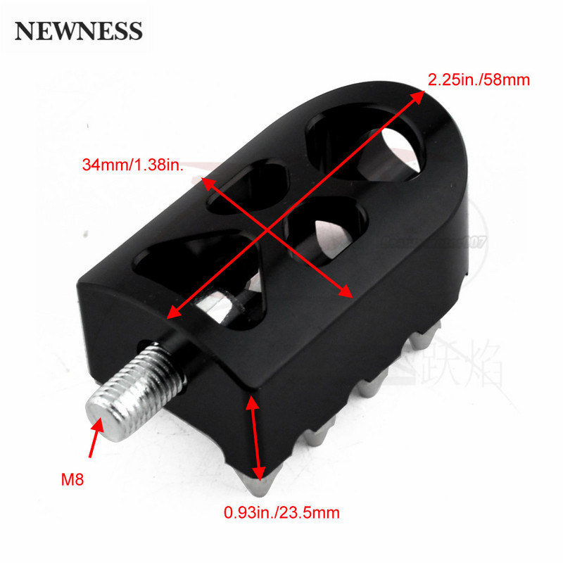 CNC opierka na nohy motocykla, radiaca páka, brzdový pedál, radiace páky pre Harley Dyna Fatboy Sportster 883 Street Bob Bobber Chopper