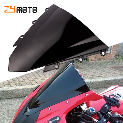 CBR 500R priekinis stiklas priekinis stiklas, atsparus vėjui, skirtas Honda CBR 500R CBR500R 2016 2017 2018 motociklo ABS priedai dvigubas burbulas