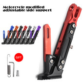 Nastaviteľná kovová CNC konzola na nohy motocykla USER-X, bočná konzola na kopanie, odolná konzola odolná voči korózii, stojan na motocykel