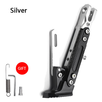 Nastaviteľná kovová CNC konzola na nohy motocykla USER-X, bočná konzola na kopanie, odolná konzola odolná voči korózii, stojan na motocykel