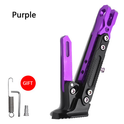 Nastaviteľná kovová CNC konzola na nohy motocykla USER-X, bočná konzola na kopanie, odolná konzola odolná voči korózii, stojan na motocykel