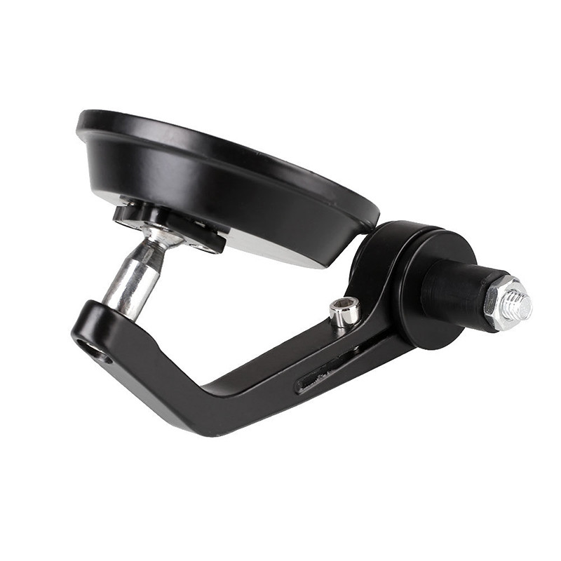 Modifikované spätné zrkadlo na motocykel 7/8 22 mm spätné zrkadlo s asistenčným jazdcom na riadidlách, celé hliníkové zrkadlo s okrúhlou rukoväťou