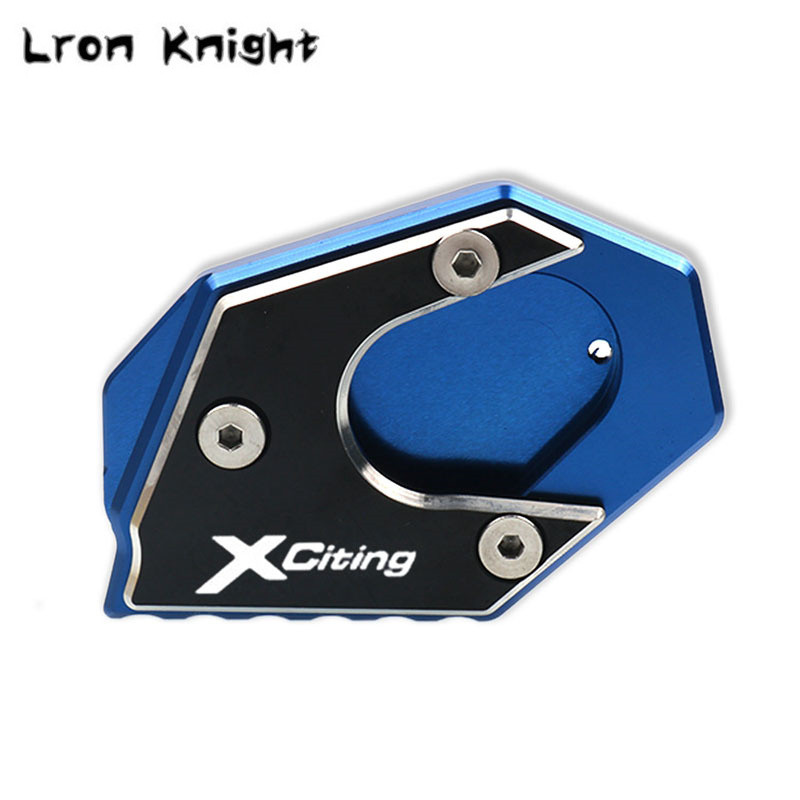 Pre KYMCO Xciting 250 300 350 400 400i 250i 300i 350i CNC stojana, bočný stojan, podperná doska, zväčšovací stojan