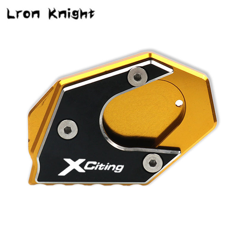 Pre KYMCO Xciting 250 300 350 400 400i 250i 300i 350i CNC stojana, bočný stojan, podperná doska, zväčšovací stojan