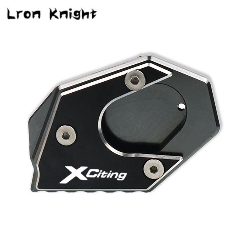 Pre KYMCO Xciting 250 300 350 400 400i 250i 300i 350i CNC stojana, bočný stojan, podperná doska, zväčšovací stojan