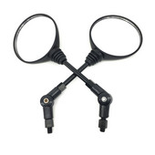 Univerzálne spätné zrkadlo na motocykel, skladacie bočné spätné zrkadlá 10 mm pre Honda XR250 XR400 pre Suzuki pre Kawasaki KTM ATV