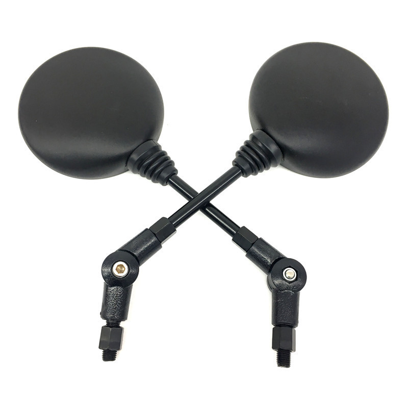 Univerzálne spätné zrkadlo na motocykel, skladacie bočné spätné zrkadlá 10 mm pre Honda XR250 XR400 pre Suzuki pre Kawasaki KTM ATV