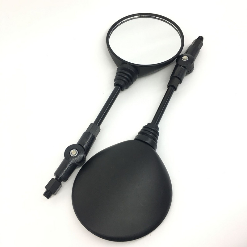 Univerzálne spätné zrkadlo na motocykel, skladacie bočné spätné zrkadlá 10 mm pre Honda XR250 XR400 pre Suzuki pre Kawasaki KTM ATV