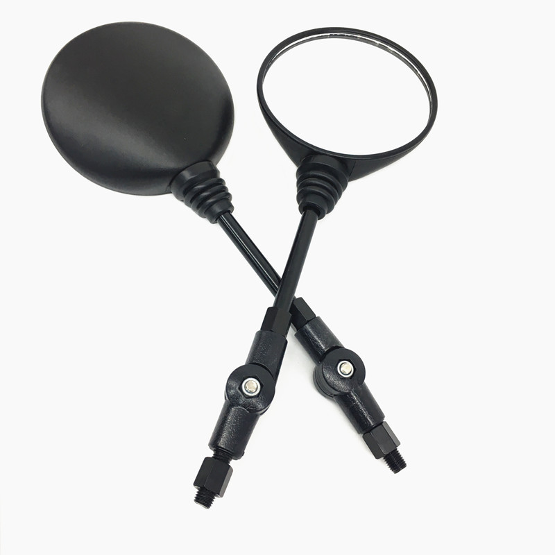 Univerzálne spätné zrkadlo na motocykel, skladacie bočné spätné zrkadlá 10 mm pre Honda XR250 XR400 pre Suzuki pre Kawasaki KTM ATV