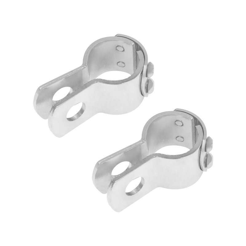 Motorkerékpár 1-1/4" 32 mm-es autópályás motorvédő lábtartó lábtartók rögzítő bilincsek konzol Harley Touring Sportster Dyna-hoz Yamahához