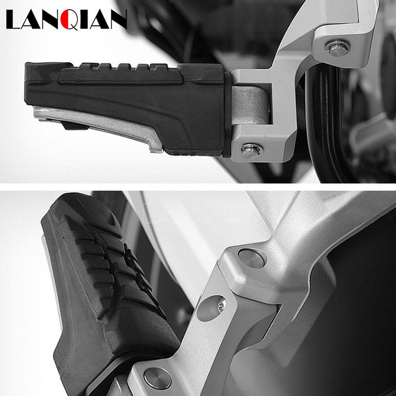 BMW R1250GS R1200GS LC ADV S1000XR R 1200 1250 GS Adventure motorkerékpárhoz CNC utas lábtartó áthelyezése hátsó készlet lábtartók