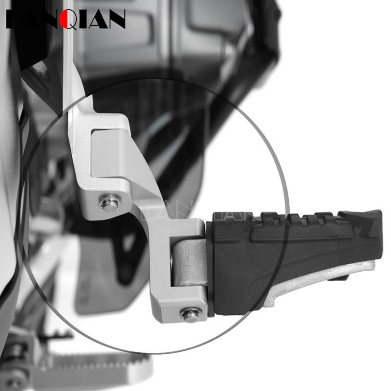 BMW R1250GS R1200GS LC ADV S1000XR R 1200 1250 GS Adventure motorkerékpárhoz CNC utas lábtartó áthelyezése hátsó készlet lábtartók