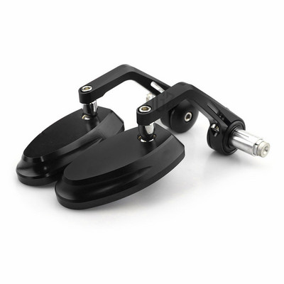 CNC hliníkové spätné zrkadlá na riadidlá motocykla, modré konvexné sklo pre Husqvarna Svartpilen 401 250 701 2013 - 2021