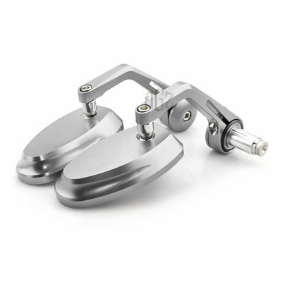 CNC hliníkové spätné zrkadlá na riadidlá motocykla, modré konvexné sklo pre Husqvarna Svartpilen 401 250 701 2013 - 2021