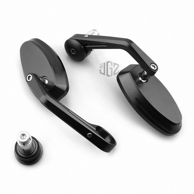 CNC hliníkové spätné zrkadlá na riadidlá motocykla, modré konvexné sklo pre Husqvarna Svartpilen 401 250 701 2013 - 2021