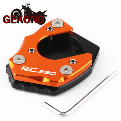 KTM DUKE125 DUKE200 DUKE390 RC390 DUKE 125 200 390 RC 390 CNC tugijala jala külgaluse pikenduspadja tugiplaadi jaoks.