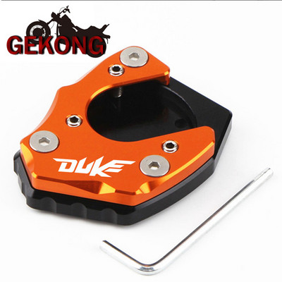 KTM DUKE125 DUKE200 DUKE390 RC390 DUKE 125 200 390 RC 390 CNC tugijala jala külgaluse pikenduspadja tugiplaadi jaoks.