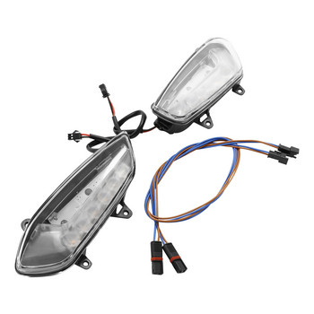 Καθρέπτες μοτοσικλέτας φλας LED για BMW S1000RR 2019-2022 2020 2021 Μαύρο Αριστερά Δεξιά