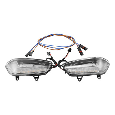 Oglinzi retrovizoare pentru motociclete LED semnalizatoare pentru BMW S1000RR 2019-2022 2020 2021 Negru Stânga Dreapta