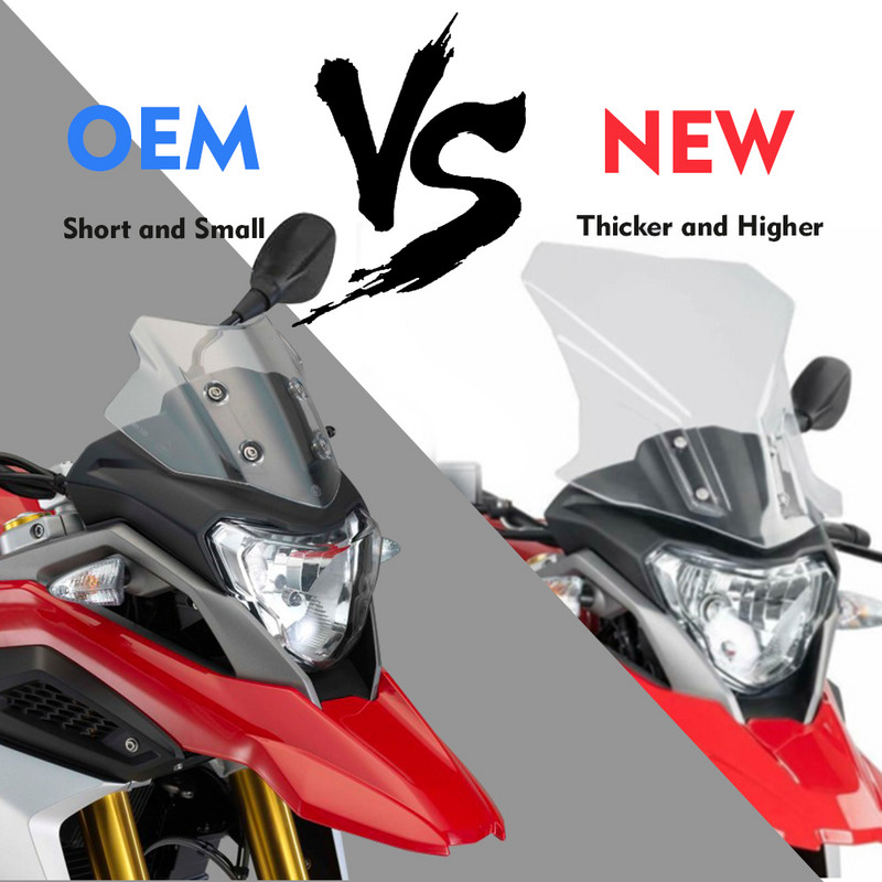 Čelné sklo pre BMW G310GS 2017-2020 2021 2022 G310 G 310 GS Motocyklová kapotáž, deflektor, ochranný kryt čelného skla