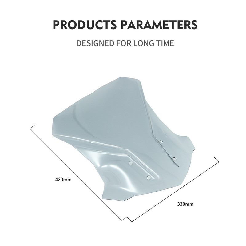 Čelné sklo pre BMW G310GS 2017-2020 2021 2022 G310 G 310 GS Motocyklová kapotáž, deflektor, ochranný kryt čelného skla