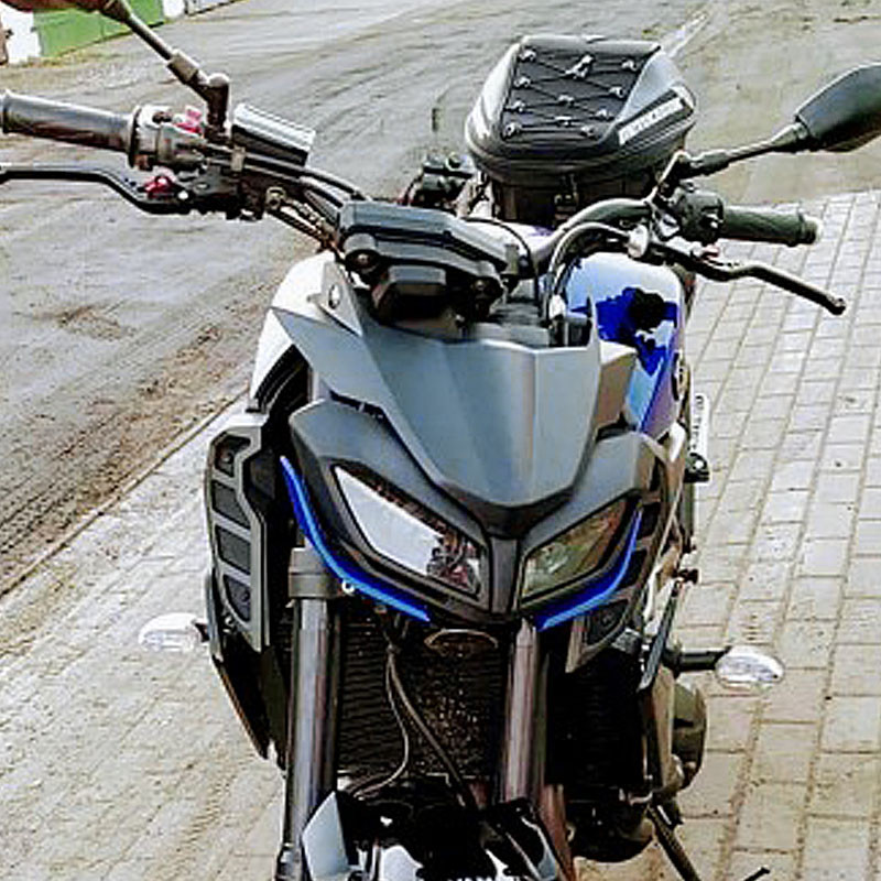 Príslušenstvo k motocyklom MT 09 FZ 09 Čelné sklo vhodné pre YAMAHA MT-09 FZ-09 2017 2018 2019 2020 Deflektor prúdenia vzduchu