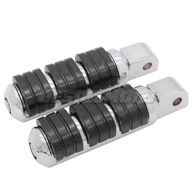 Eesmised ja tagumised mootorratta jalapulgad jalatoe tallapulk Honda VTX 1300 1800 VTX1800 C/F VTX1300C põrandalaudade tallalaudade jaoks