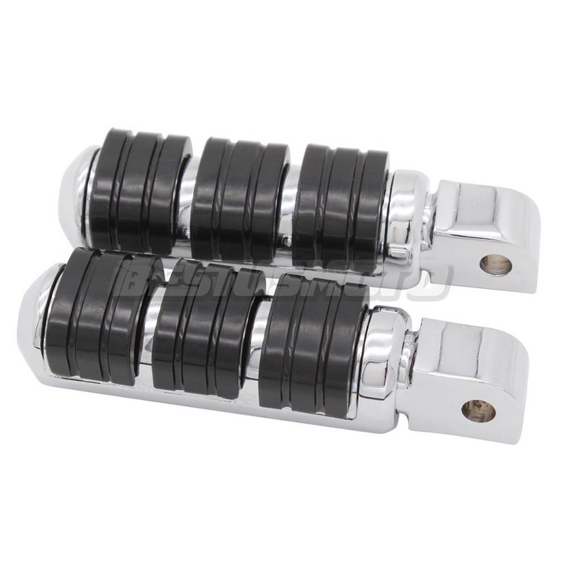 Eesmised ja tagumised mootorratta jalapulgad jalatoe tallapulk Honda VTX 1300 1800 VTX1800 C/F VTX1300C põrandalaudade tallalaudade jaoks