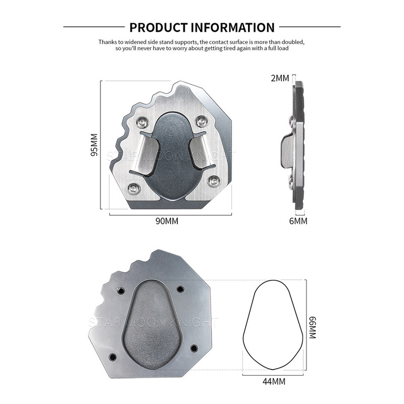 Pre Tiger 1200 Tiger1200 2022 - Príslušenstvo pre motocykle, stojan, bočný stojan, podpera, predĺženie, podložka pod nohy.
