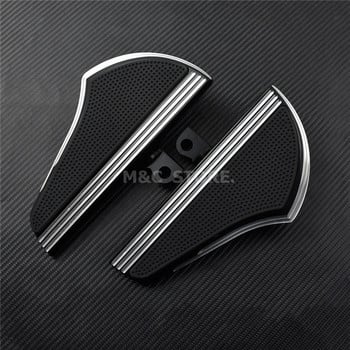 Мотоциклет CNC Пътнически Floorboard Мъжки Mount-Style Passenger Foot Peg Pedal за Harley Sprotster XL 883 1200 Touring Dyna