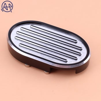 Черно/бяло 2 цвята Edge Billet Brake Pedal Pad Cover за Harley Dyna V-Rod Sportste 883 1200 Безплатна доставка