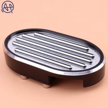 Черно/бяло 2 цвята Edge Billet Brake Pedal Pad Cover за Harley Dyna V-Rod Sportste 883 1200 Безплатна доставка