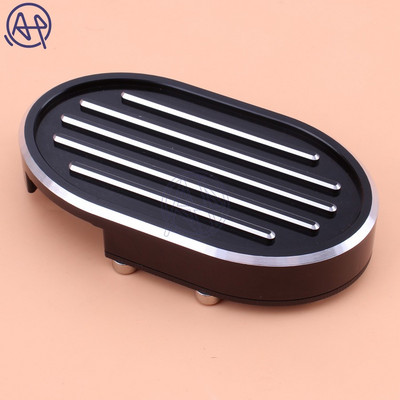 Fekete/fehér 2 színű Edge Billet fékpedálbetét burkolat Harley Dyna V-Rod Sportste 883 1200-hoz Ingyenes szállítás