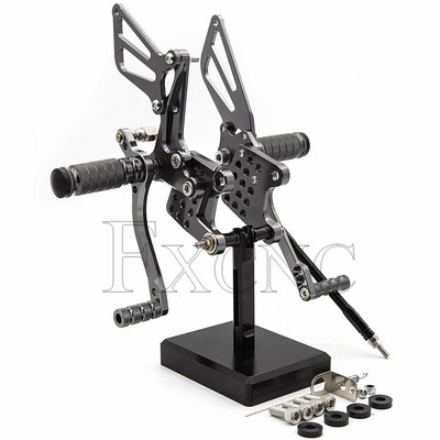 Suzuki GSXR 600 750 1000 K1-K5 SV 650 SV650S SV1000/S 1998-2014 CNC motorkerékpár lábtartók támasztékához Hátsó készlet lábtartóhoz