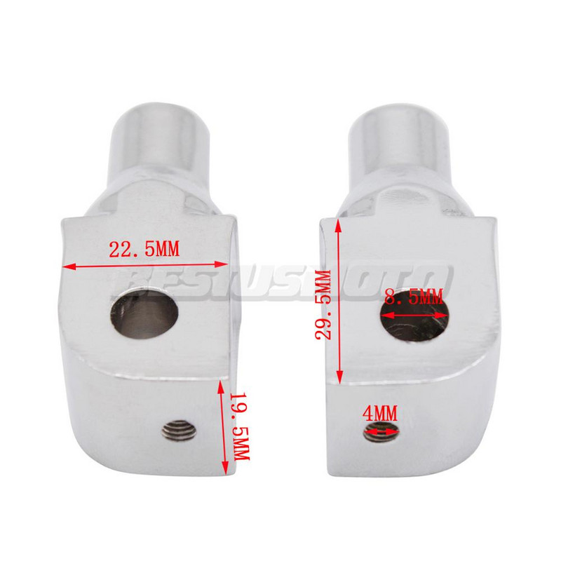 Predné a zadné stupačky pre motocykle Honda Magna 750 Shadow VLX600 VLX 600 Deluxe Rebel 250 VT1300 Fury