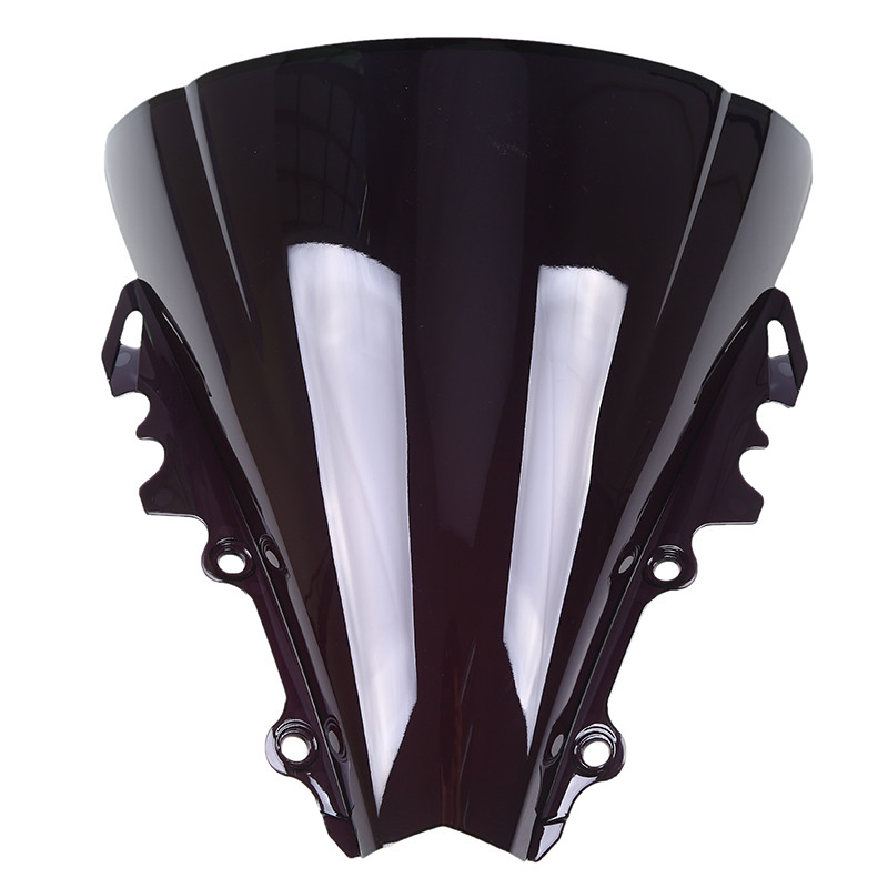 Must/selge mootorratta tuuleklaas tänavajalgratta tuuledeflektor Roller tuuleklaasiga jalgratas Yamaha YZF R6 2006 2007 jaoks
