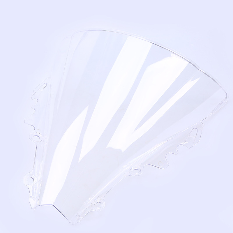 Must/selge mootorratta tuuleklaas tänavajalgratta tuuledeflektor Roller tuuleklaasiga jalgratas Yamaha YZF R6 2006 2007 jaoks