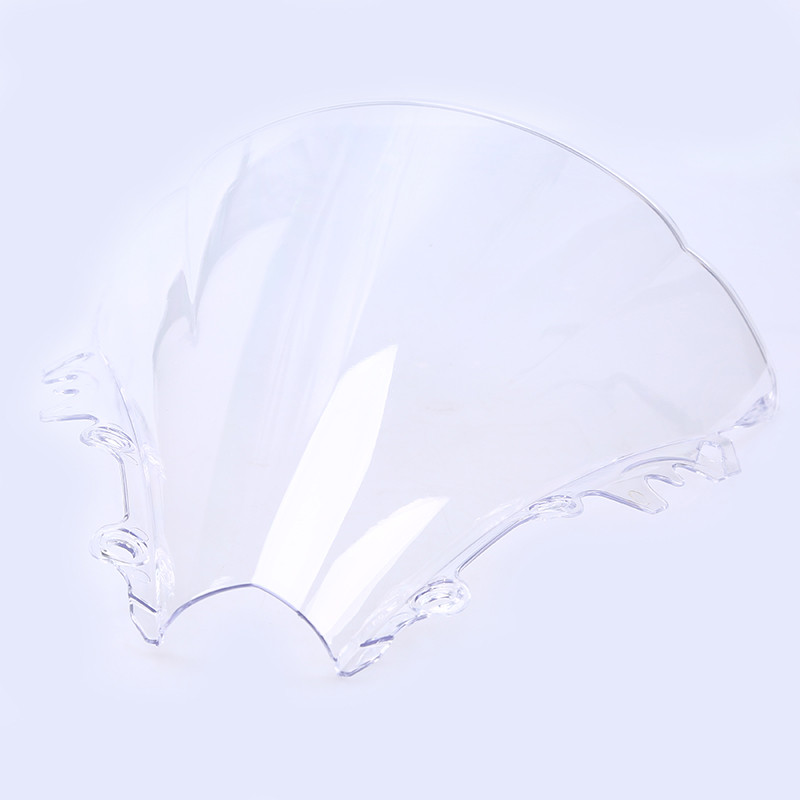 Must/selge mootorratta tuuleklaas tänavajalgratta tuuledeflektor Roller tuuleklaasiga jalgratas Yamaha YZF R6 2006 2007 jaoks