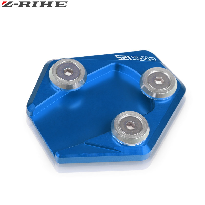 CNC mootorratta külgjalg Suurendage tugijala pikendusplaadi padi Honda Grom MSX125 MSX 125 MSX125SF MSX125 SF 2014 2015 2016 jaoks