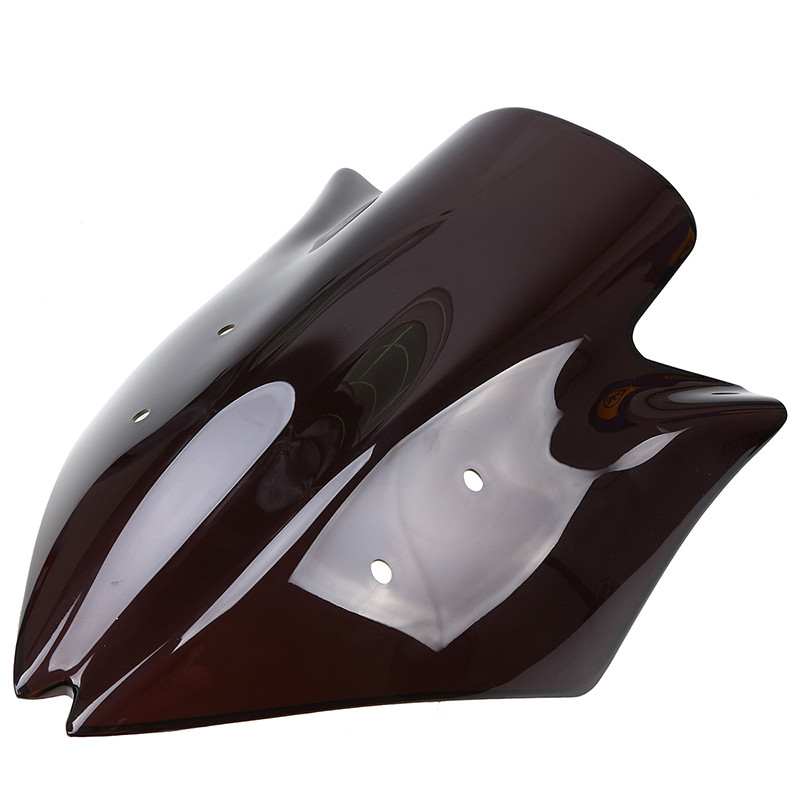 Deflektory čelného skla POSSBAY pre motocykle, dvojité bublinové deflektory čelného skla pre Kawasaki Z1000 2007 2008 2009