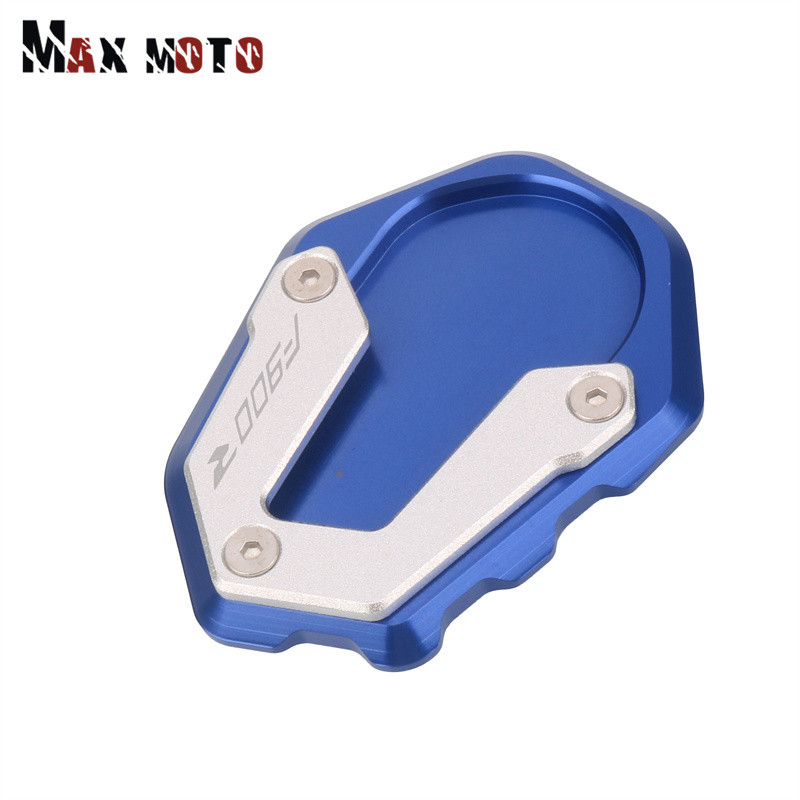 BMW F900XR F900R F900 XR R 2020 2021 2022 motorkerékpárhoz, CNC támasztó láb oldalsó állvány hosszabbító betét tartólemeze nagyítás