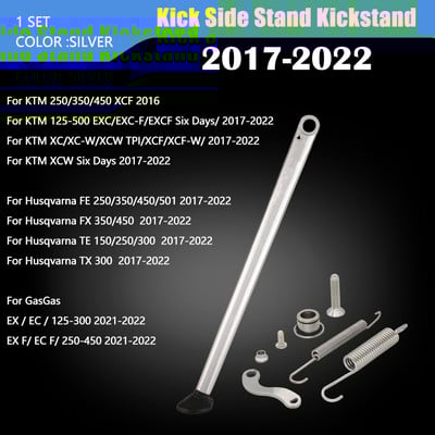 Bočný stojan na motocykel, parkovací stojan pre EXC, EXC-F, XC, XC-F, XC-W, EXC-R, XCF-W, XCR-W 125, 150, 200, 250, 300, 350, 450, 500, 530