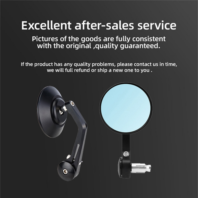 MT09 MT07 Tükör BMW R NineT Scramblerhez Kawasaki W800 Ducati Scramblerhez Hátsó tükör Motorkerékpár tartozékok ATV