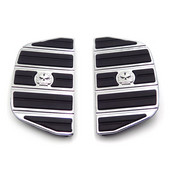 Sada vložiek do stupačky spolujazdca pre náhradné diely Motor Skull Zombie pre Harley-Davidson Softail Fat boy FLHT FLT FLTR FLHR FLHS DYNA