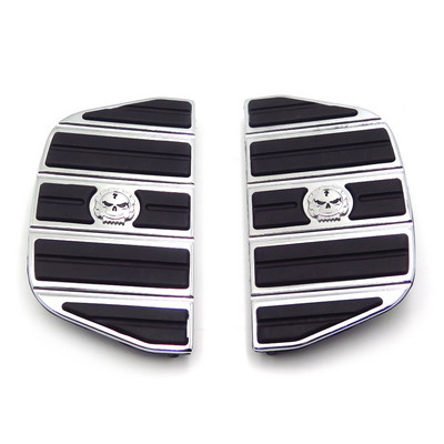 Sada vložiek do stupačky spolujazdca pre náhradné diely Motor Skull Zombie pre Harley-Davidson Softail Fat boy FLHT FLT FLTR FLHR FLHS DYNA