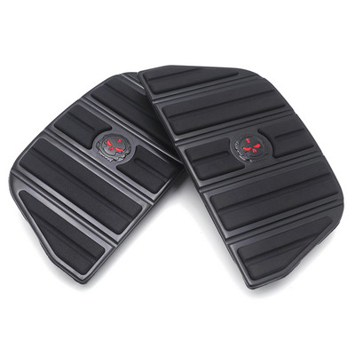 Sada vložiek do stupačky spolujazdca pre náhradné diely Motor Skull Zombie pre Harley-Davidson Softail Fat boy FLHT FLT FLTR FLHR FLHS DYNA