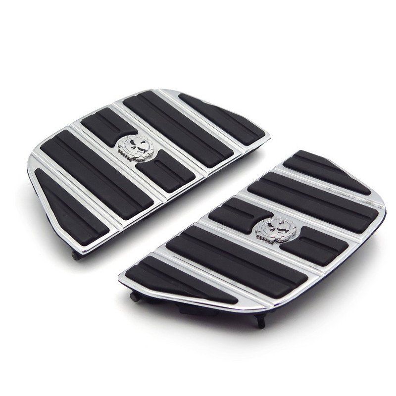 Sada vložiek do stupačky spolujazdca pre náhradné diely Motor Skull Zombie pre Harley-Davidson Softail Fat boy FLHT FLT FLTR FLHR FLHS DYNA